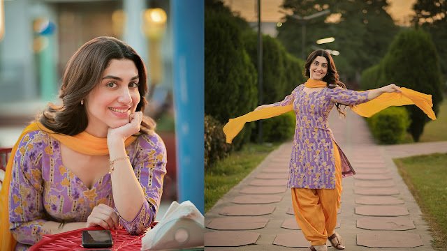 डेलबार आर्या ने ‘जदों दा मोबाइल आज्ञा’ में एक ताज़ा, देसी कॉलेज-गर्ल लुक अपनाया